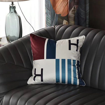غطاء وسادة مطبوع فاخر 18x18 20x20 ديكور منزلي