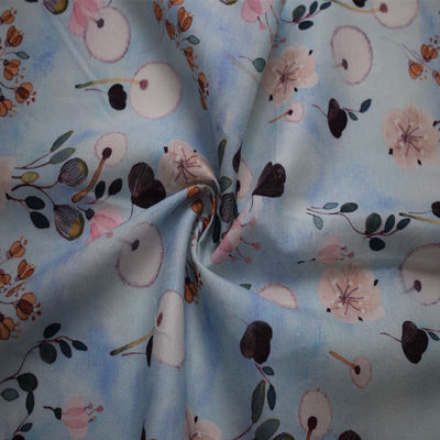 47 * 58 180gsm مطبوعة Lenzing Ecovero Viscose Rayon Twill Fabric