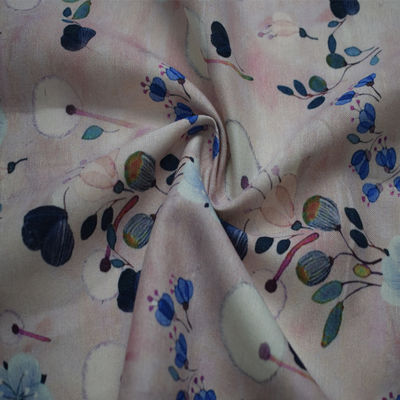 47 * 58 180gsm مطبوعة Lenzing Ecovero Viscose Rayon Twill Fabric