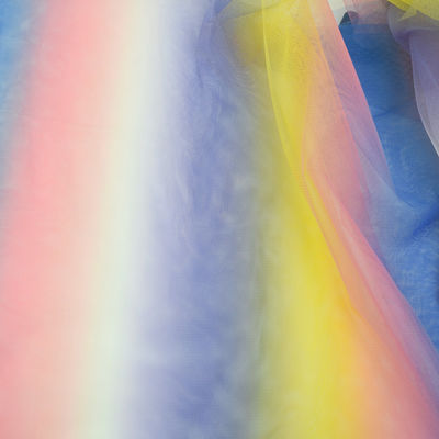 الديكور فستان الزفاف شبكة لينة 100٪ النايلون الحرير تول النسيج للأطفال توتو التنورة