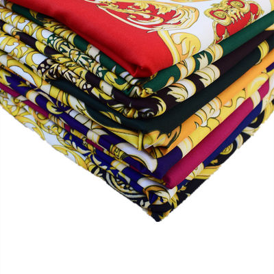 150 سم عرض أقمشة طباعة البوليستر لملابس التنورة