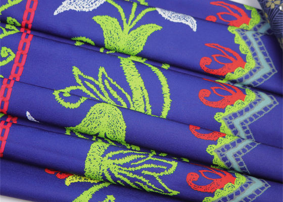 نسيج بوليستر مطبوع كبير زهرة لملحقات الديكور