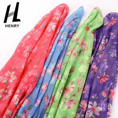 من المألوف الشيفون اللباس نسيج نمط الطباعة الرقمية أقمشة بوليستر